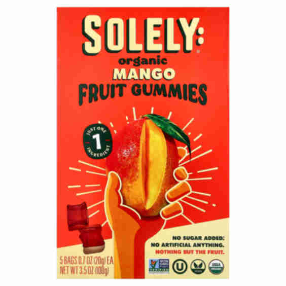 Organic Mango and Orange Whole Fruit Gummies