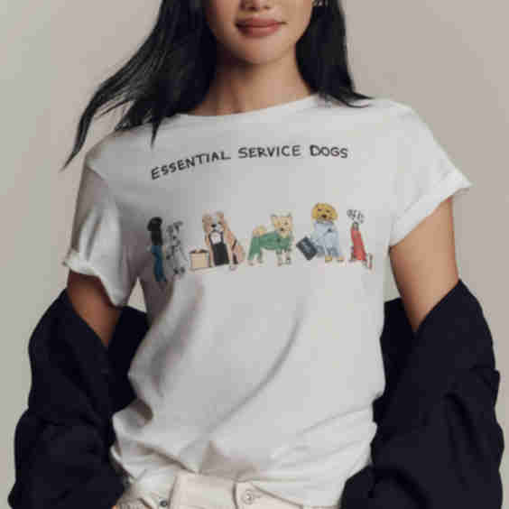 Essential Service Dogs Graphic Tee
