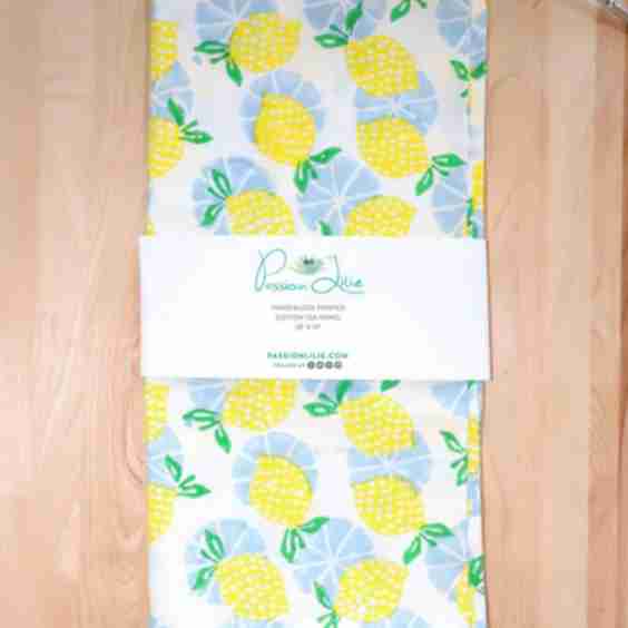 Lemon Cotton Tea Towel