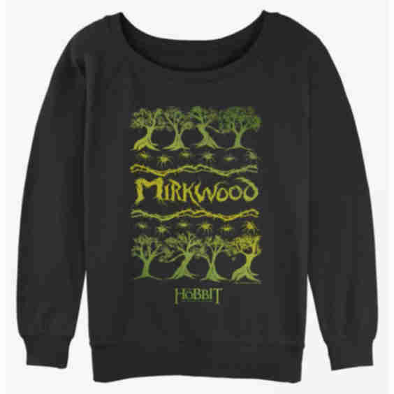 Mirkwood Girls Slouchy Sweatshirt
