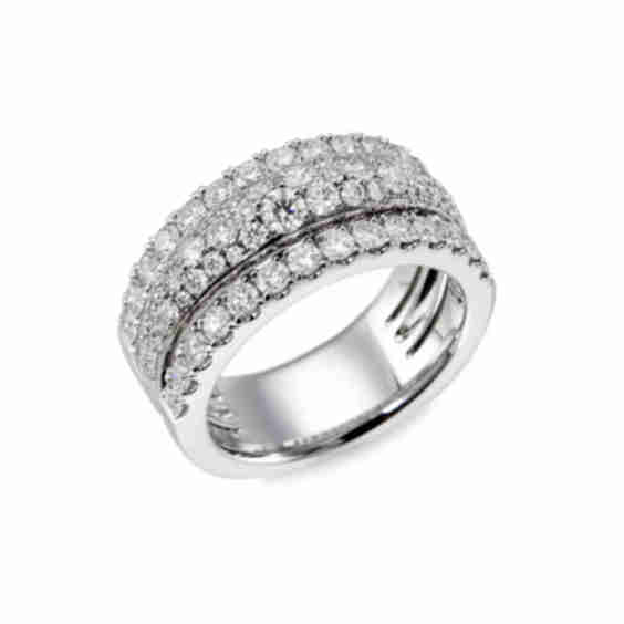 Grace Triple-Row Ring