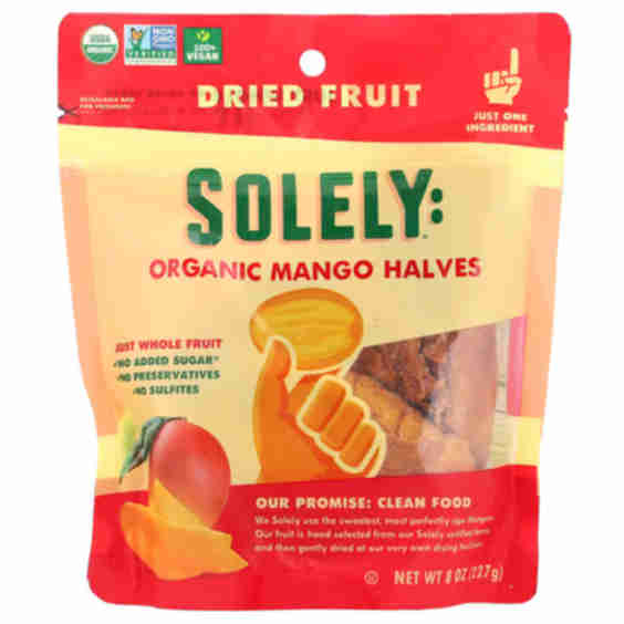 Organic Mango Halves Dried Fruit