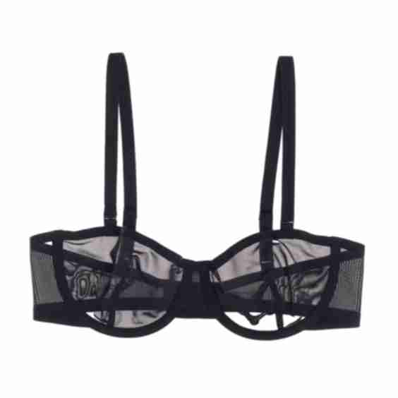 The Balconette - Mesh Bra
