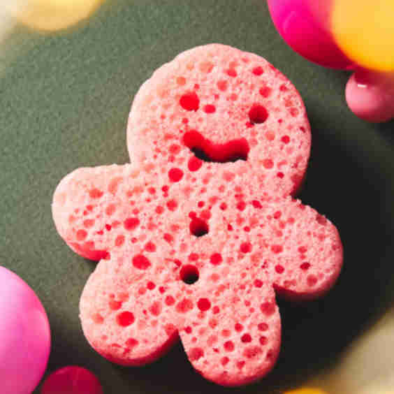 Holiday Gingerbread Body Wash Infused Buffer