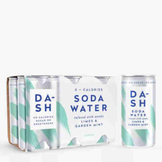 Lime & Garden Mint Soda Water