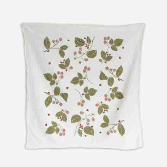 Ladybugs + Brambles Dish Towel