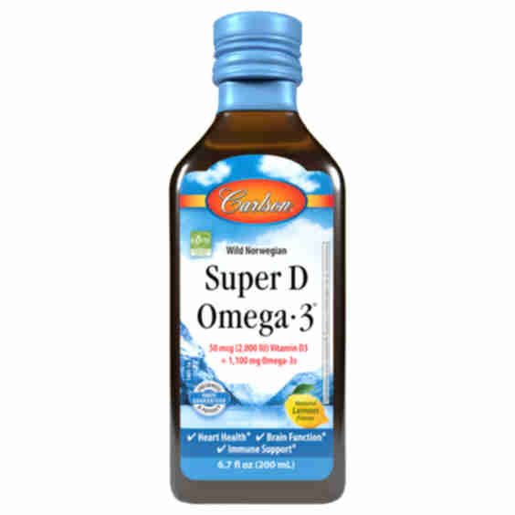 Wild Norwegian Super D Omega-3 Supplement