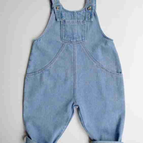 The Oversized Denim Dungaree