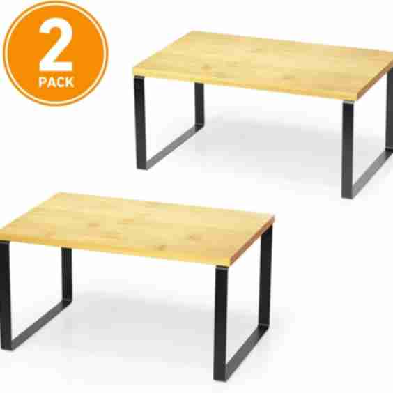 Cabinet Shelf Organizers 2 Pack
