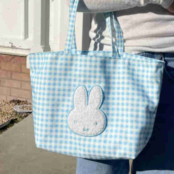Miffy Gingham Tote bag