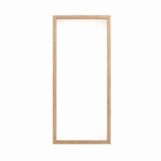 Light Frame Floor Mirror