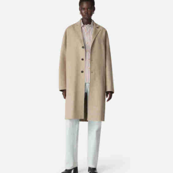 Wool And Cashmere-Blend Coat