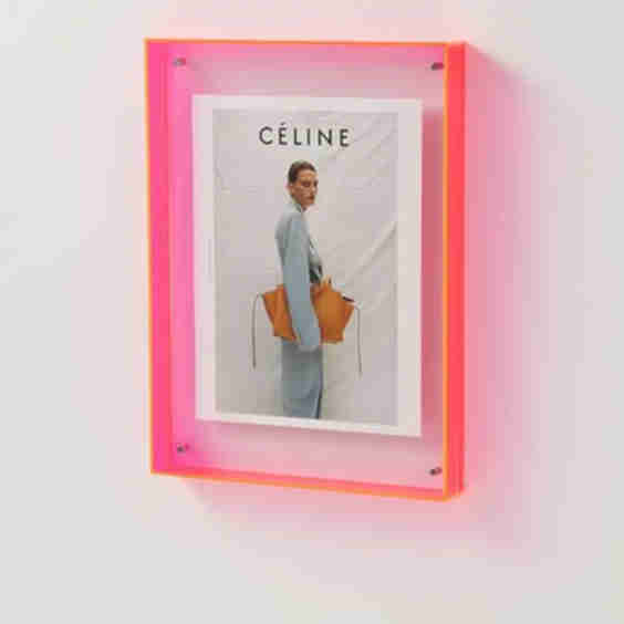 Vibrant Color Photo Frame 6x9cm