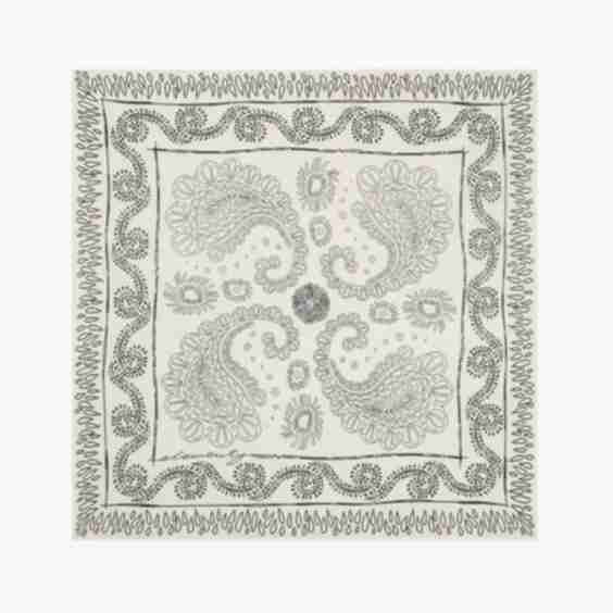Paisley Silk Scarf 