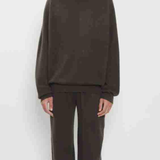 Hooded Cashmere Sweater Mono 