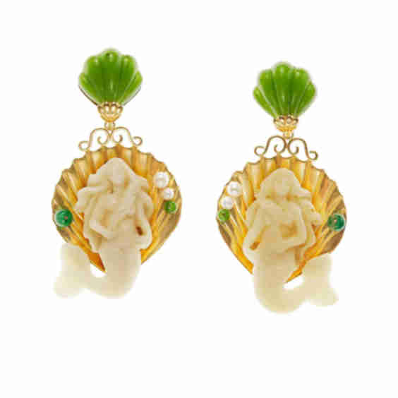Mermaid Venus Earrings