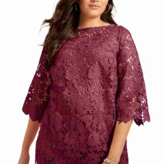Allover Lace Top