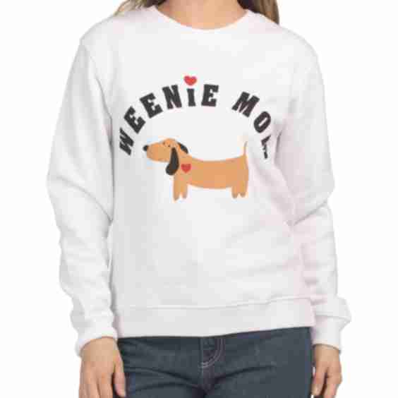 Weenie Mom Crew Neck Sweatshirt