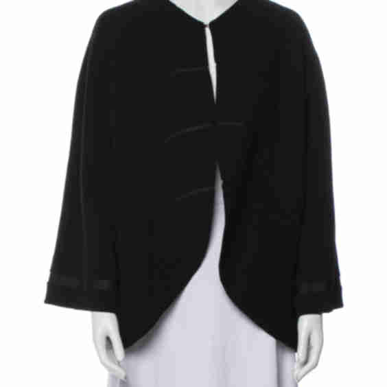 Collarless Jacket