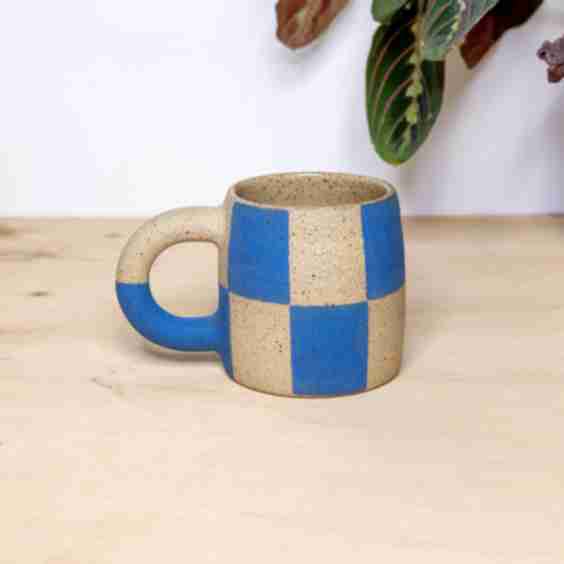 Mini Checkered Mug