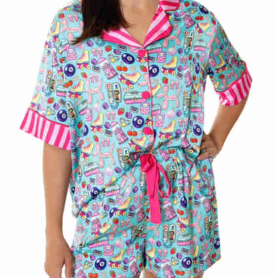 90's Girl Silky Set