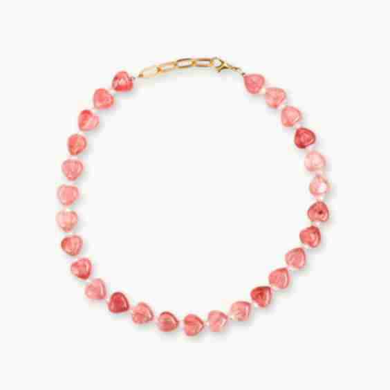 Pink Hearts Necklace