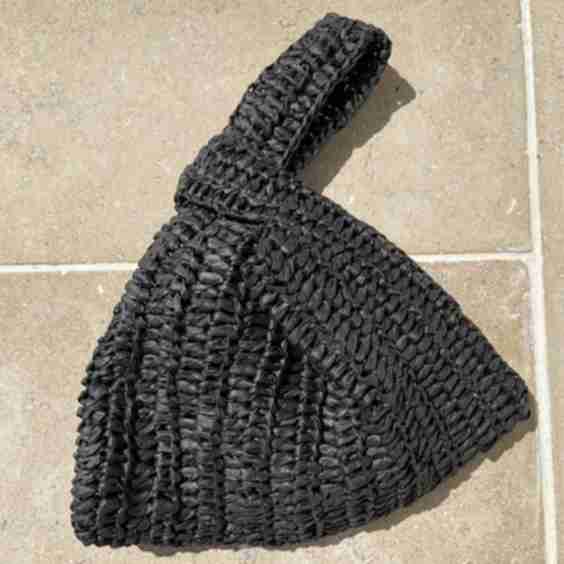  Raffia Knot Bag