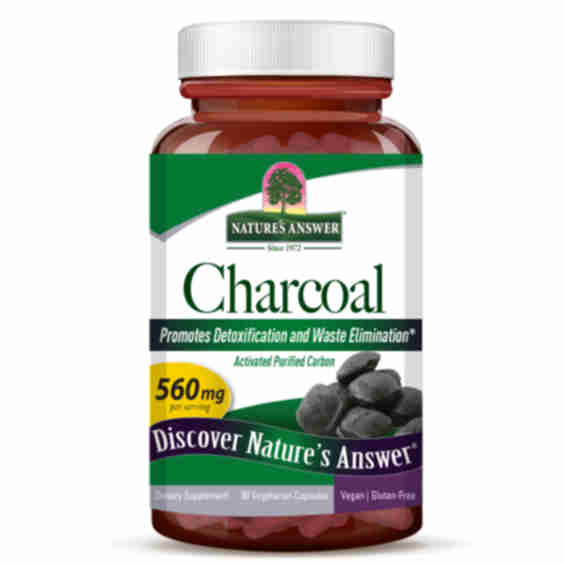 Charcoal Activated 90 V-Caps Supplement
