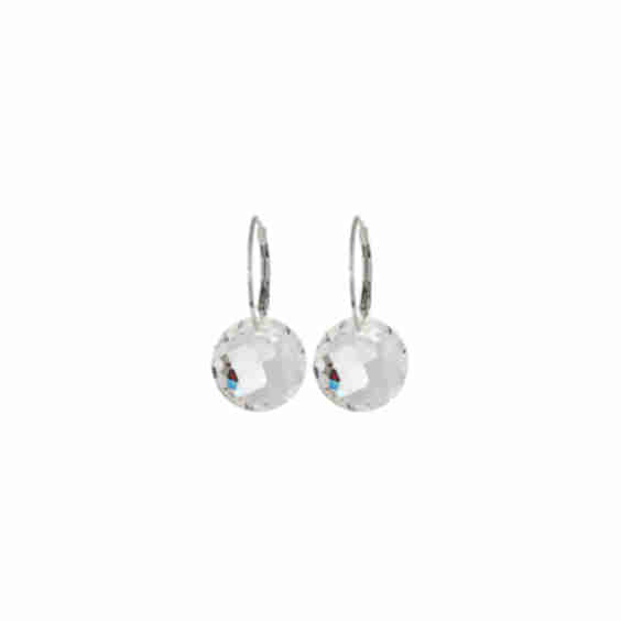 Gold Drop Gem Earring