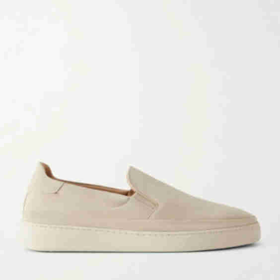 Suede Slip-On Sneakers