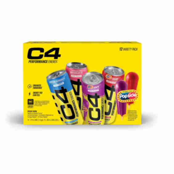 C4 Smart Energy Performance Popsicle Energy Drink - 12pk