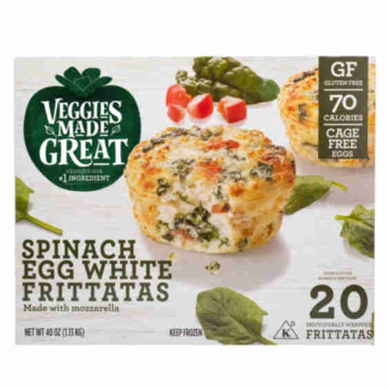 Spinach Egg White Frittatas