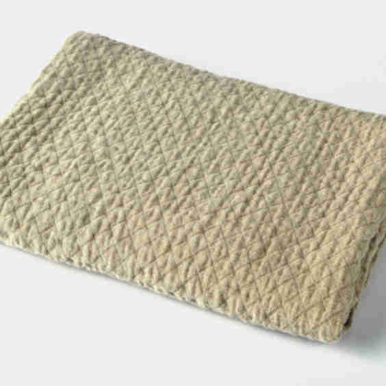 Diamond Weave Linen Bath Towel 