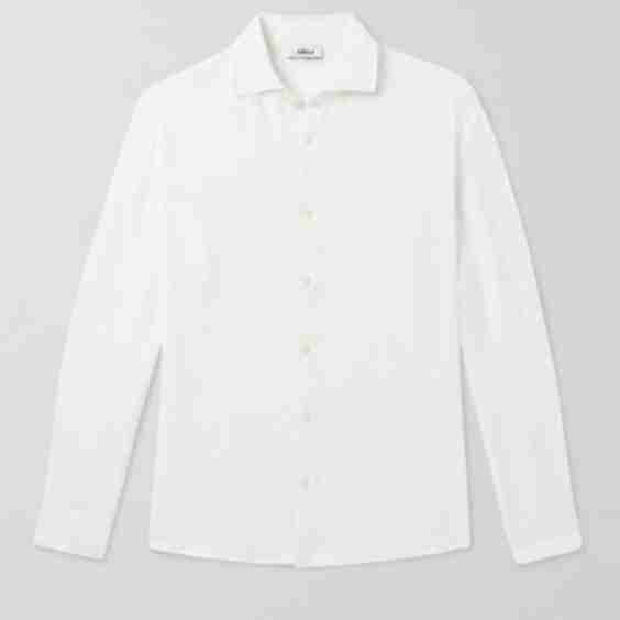 Garment-Dyed Linen Shirt