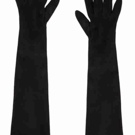 Long Velvet Gloves