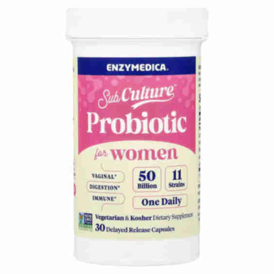 Subculture Probiotic For Women 50 Billion 30 Delayed Release Capsules
