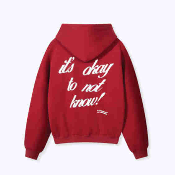 It's Okay To Not Know Hoodie
