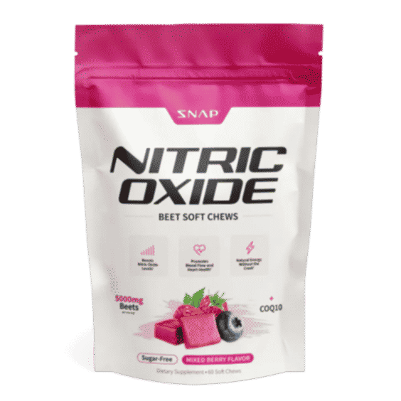 Nitric Oxide Beet Soft Chews Supplement - Mixed Berry - 60 Soft Chews