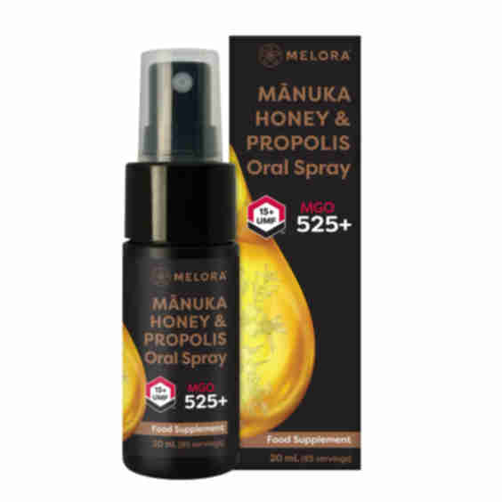 Propolis and Manuka Honey Oral Spray - High Strength