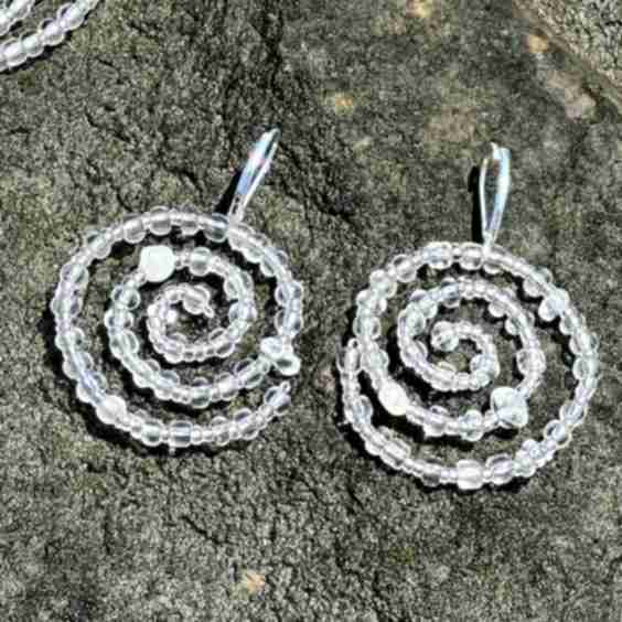 Small Swirl Earrings