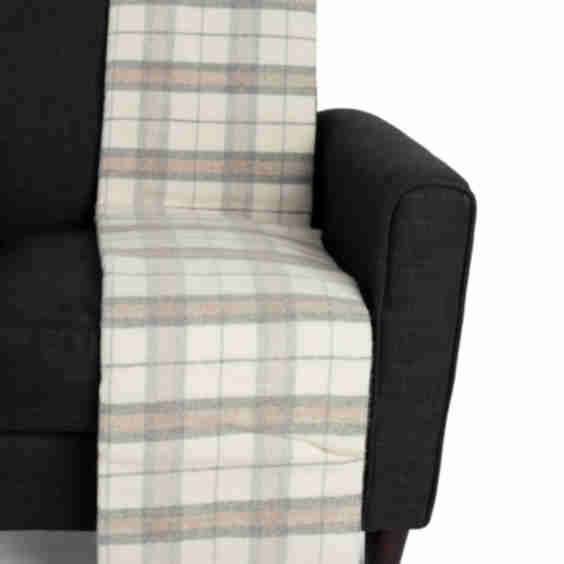 Luxury Alpaca Wool Blend Wellington Throw Blanket