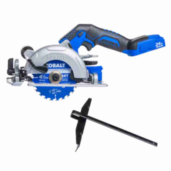 Kobalt 24-Volt 4-1/2-in Brushless Cordless Circular Saw (battery Not Included and Charger Not Included)