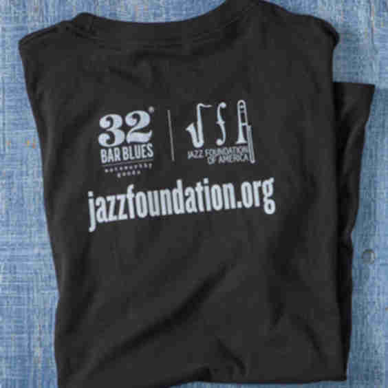 Letter Perfect Jazz Foundation Benefit T-shirt