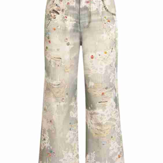 Crystal Lace Jeans