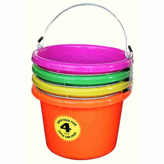 2 Gal. Multipurpose Buckets, 4-Pack