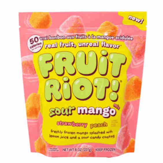 Real Fruit Candy Sour Mango Mix, 227g