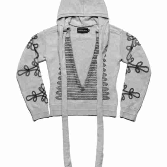 Military V-Neck Sweater