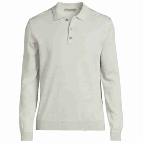 Merino Wool Polo Shirt