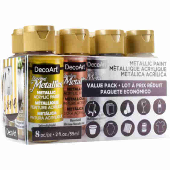 Dazzling Metallics Acrylic Paint Set