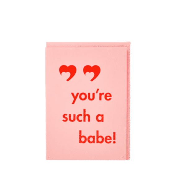 Such A Babe Greeting Card